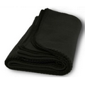 Fleece Blanket 50" X 60"- Black ****FREE RUSH****